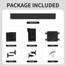 KARPAL lifestyle image of loading truck bed showing tailgate protection during use