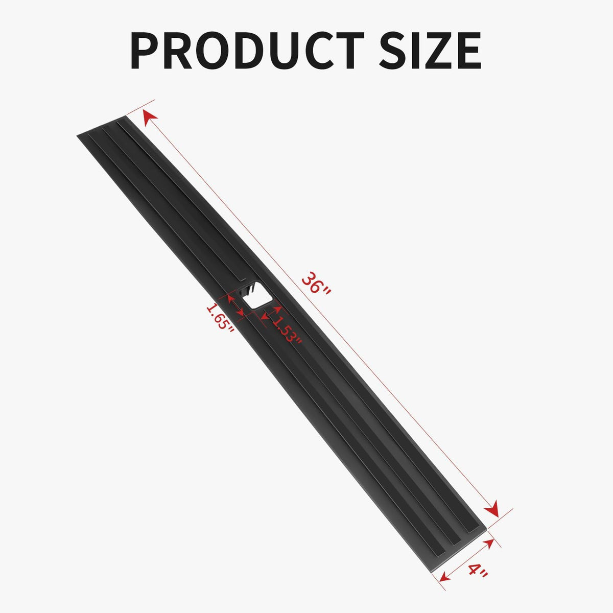 KARPAL scale comparison with ruler showing accurate OEM-sized replacement fit