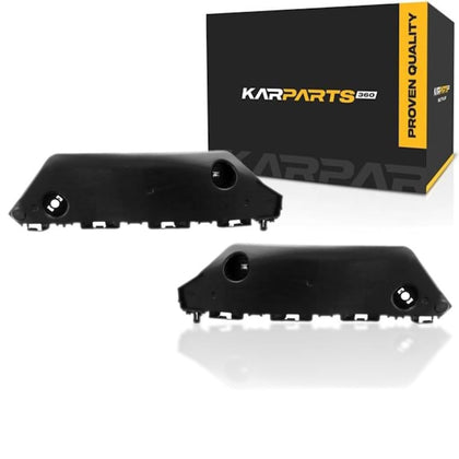 KarParts360 front bumper brackets pair front view showing fit and finish benefit
