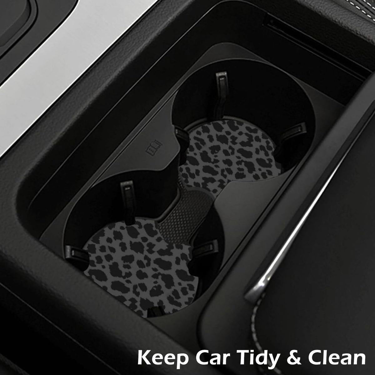 KARREAL coaster detail of neoprene material offering spill resistance