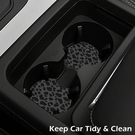 KARREAL coaster detail of neoprene material offering spill resistance