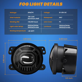 KARSAM close-up of LED lens and angel eye showing modern styling