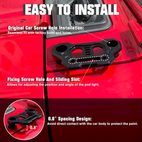 KARSAM high-foot anti-scratch design protecting Jeep paint benefit