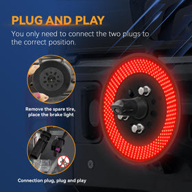 KARSAM installed at night demonstrating stronger brake signal visibility
