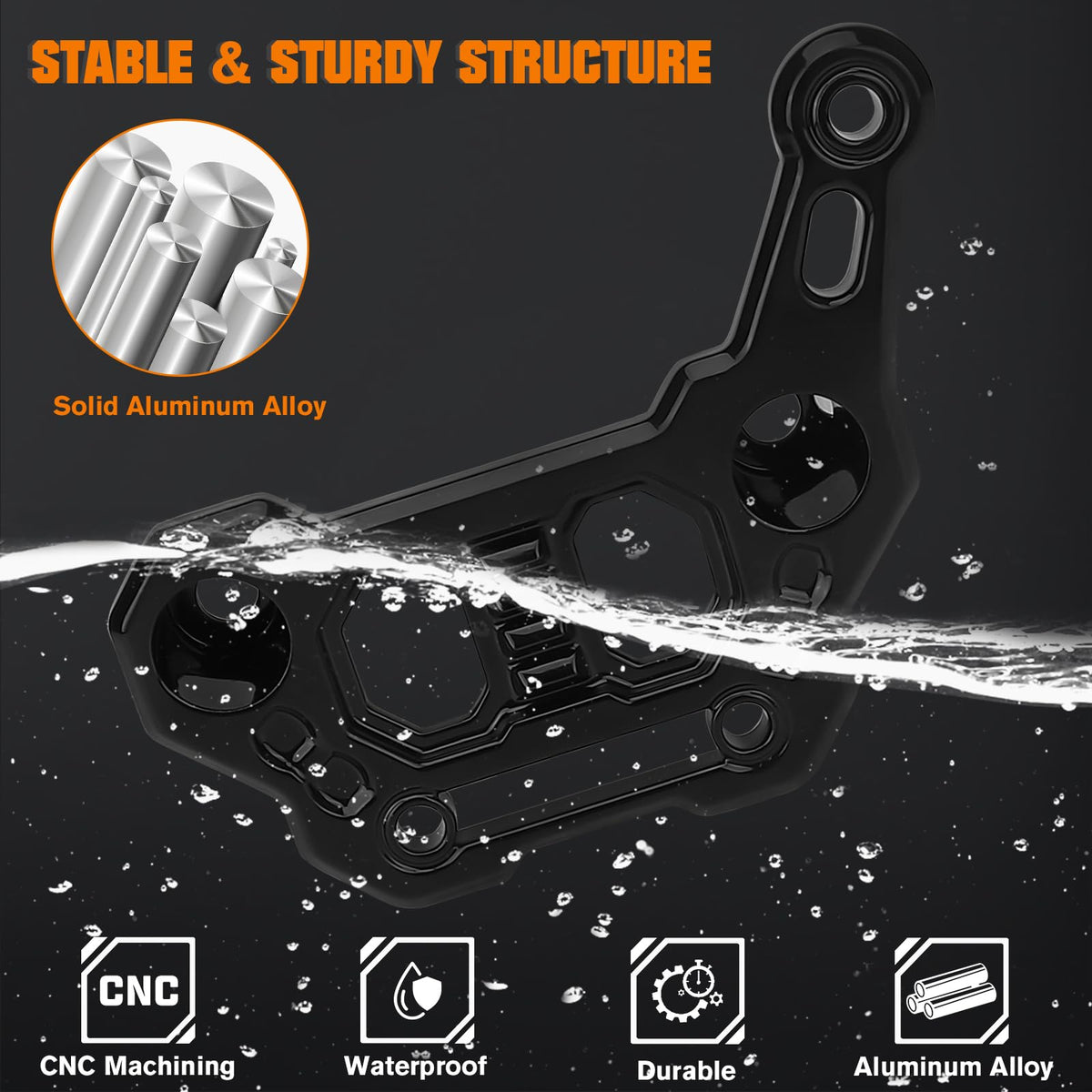 KARSAM powder-coated finish texture resisting corrosion and weathering