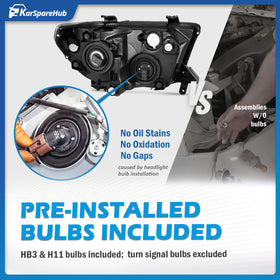 KarSpareHub electrical connector and socket for plug-and-play installation