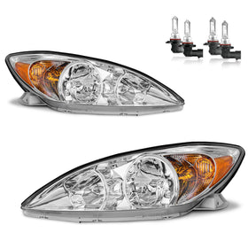 KarSpareHub driver-side headlight assembly showing direct-fit replacement and restored appearance