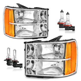 KarSpareHub front assembly for GMC Sierra shows OEM fit and restored styling benefit