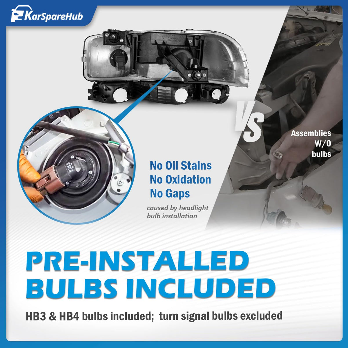 KarSpareHub seal and adhesive detail demonstrating waterproof protection