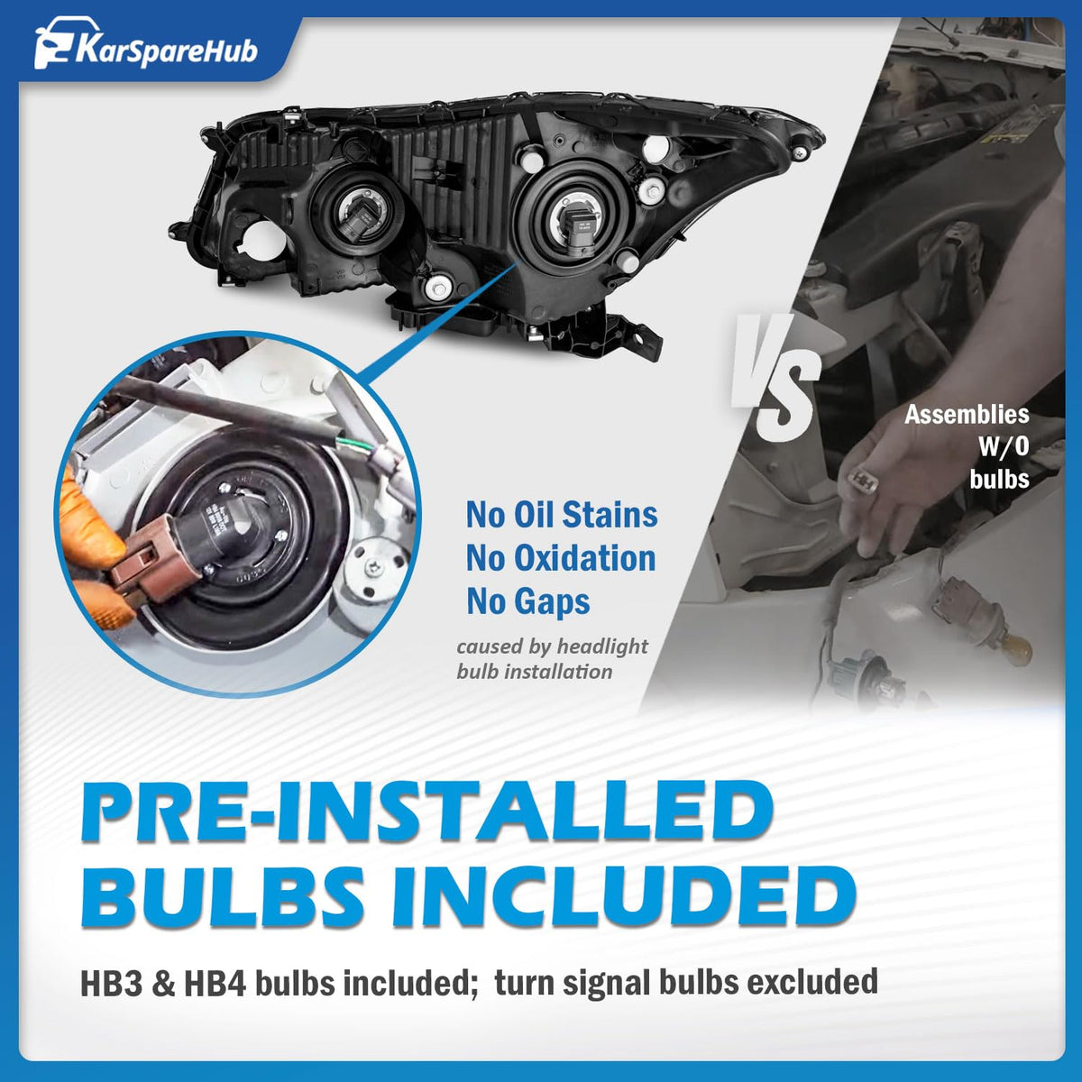 KarSpareHub installed on a 4-door Accord showing correct fit and finish
