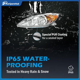 KarSpareHub packaging with warranty card showing included documentation and simple claims process