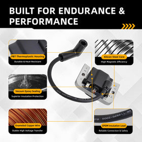 karvayna spark plug and gap tool included for optimized ignition setup
