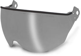 KASK visor beside ruler showing 3.2 oz lightweight size