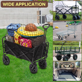 Kaskawise cargo net folded compactly for easy storage and portability