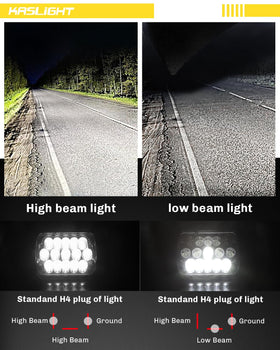 KASLIGHT installed on Jeep Wrangler demonstrating clearer road illumination