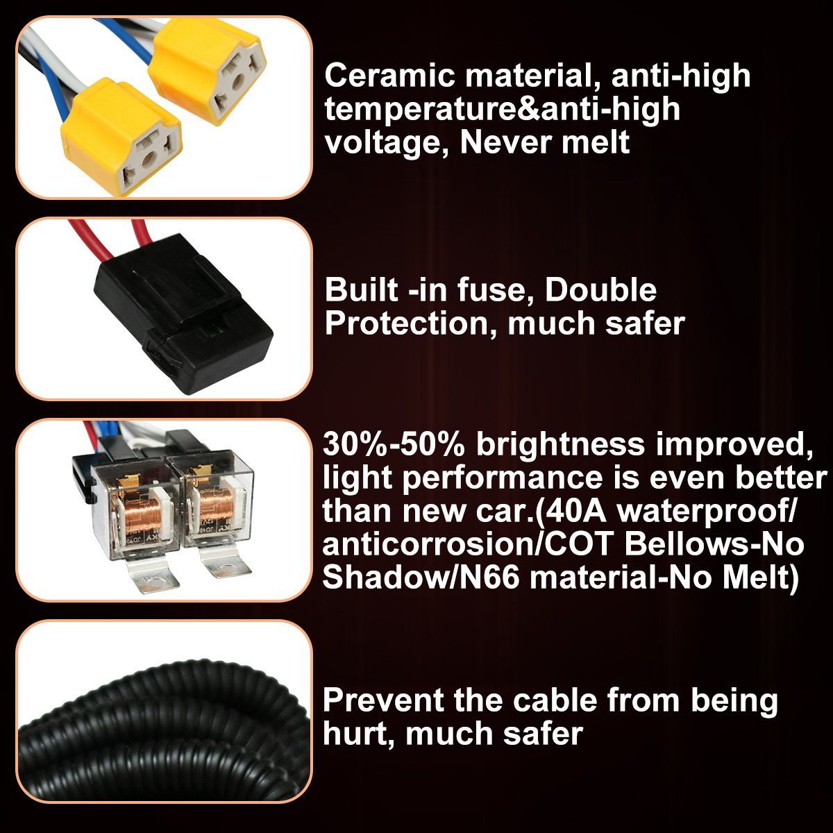 KASLIGHT size comparison in hand demonstrating compact harness for easy fit