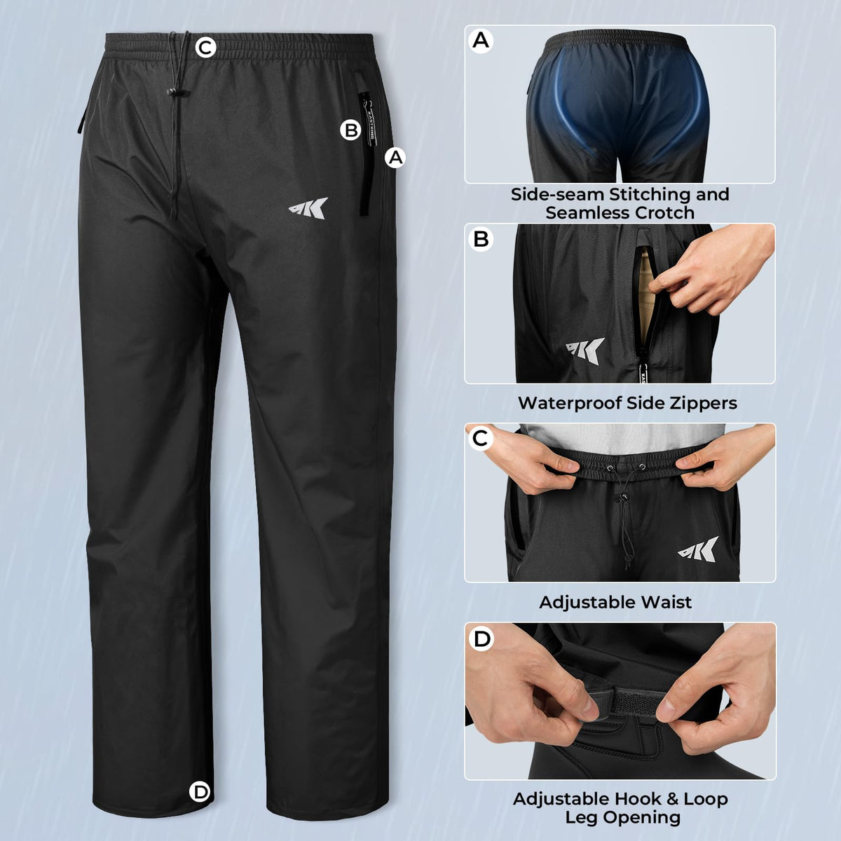 KastKing HydroSense worn fishing at lake providing dry, breathable comfort