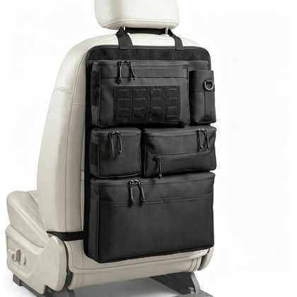 Katadem front panel overview showing organized storage and easy access