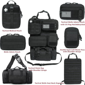 Katadem tactical medical pouch detail showing quick-access benefit
