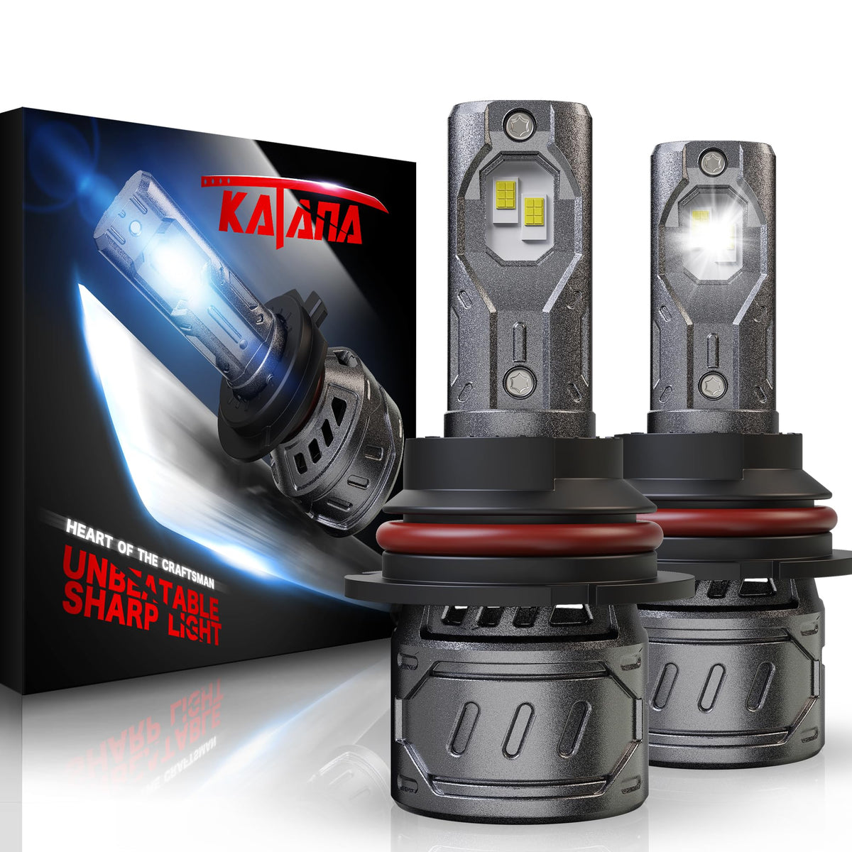 Katana 9007 front packaging showing product and quick benefits