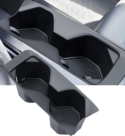 KATORN cup holder insert front view showing perfect fit and cabin protection