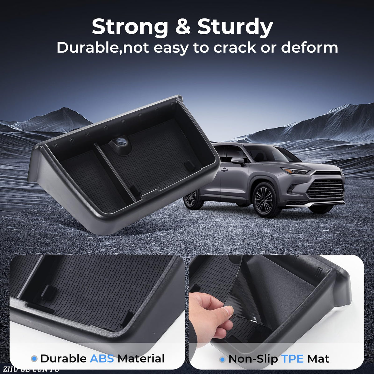 Katorn ABS texture detail demonstrating durable construction and long-lasting use