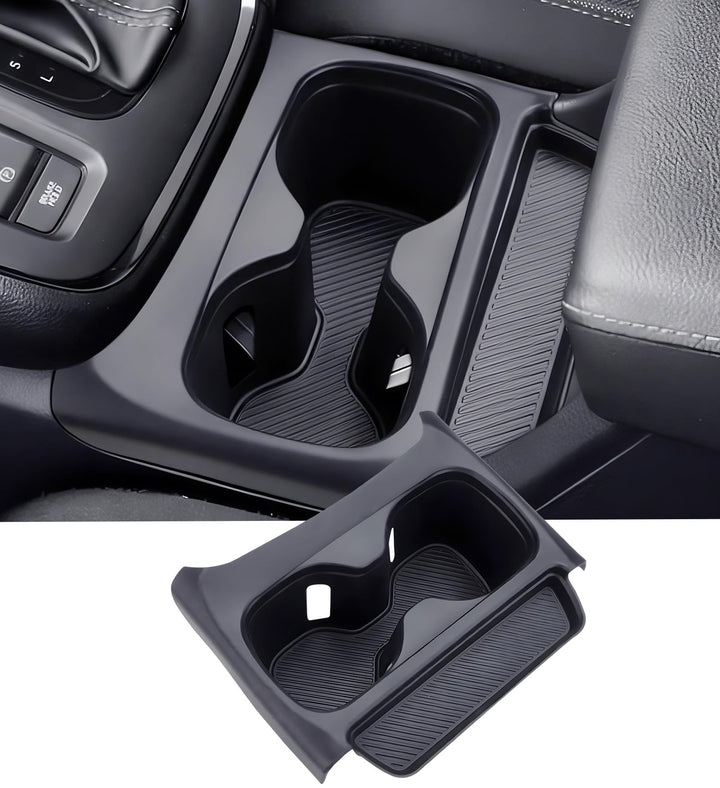 KATORN front view of cup holder insert showing neat fit and protection