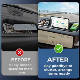 Katorn installed in Tundra dashboard offering quick-access convenience