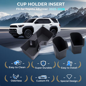 Katorn in 4Runner interior illustrating noise reduction and style
