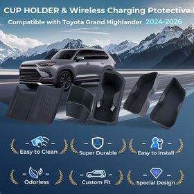 KATORN lifestyle interior shot, enhances Grand Highlander cabin protection