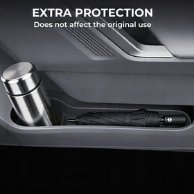 Katorn side profile demonstrating snug, factory-like fit in RAV4 door pocket