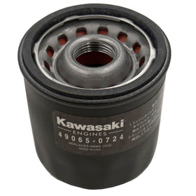 Kawasaki air filter detail showing pleats and seal to improve air cleanliness and performance