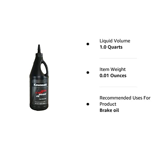 Kawasaki K61030-004B being poured into gearbox illustrating precise service and protection