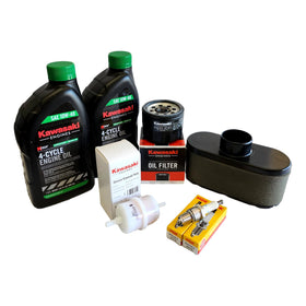 Kawasaki tune up kit front packaging showing part number 99969-6543 and OEM label benefits