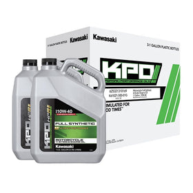 Close-up of Kawasaki KPO oil texture highlighting smooth viscosity