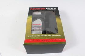 Kawasaki tune up kit front packaging showing included parts and OEM label for clear identification and correct purchase