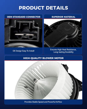 KAX blower motor female connector closeup for correct plug-and-play fit