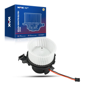 KAX blower motor front view showing complete assembly and easy fit