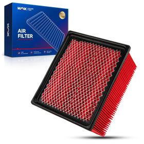 KAX front view of CA10261 filter showing shape and fit benefit