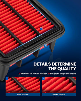 KAX CA9898 installed in a Mazda engine compartment for easy direct-fit replacement