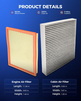 KAX cabin filter charcoal layer detail reducing odors for fresher cabin air