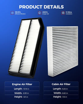 KAX cabin filter charcoal layer detail demonstrating odor reduction benefit