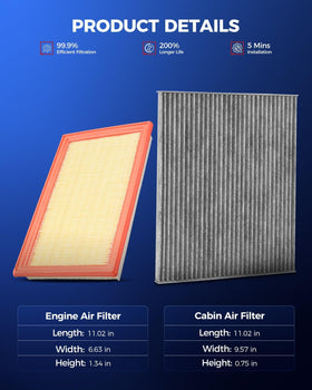 KAX cabin filter charcoal layer visible to help reduce odors