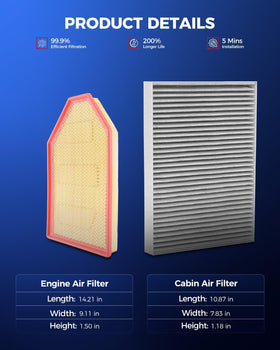 KAX cabin filter charcoal layer close-up reducing odors
