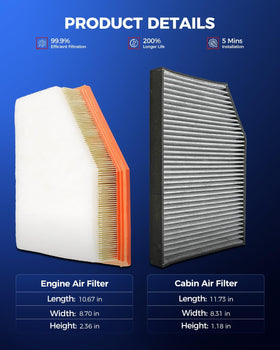 KAX cabin filter charcoal layer close-up reducing odors