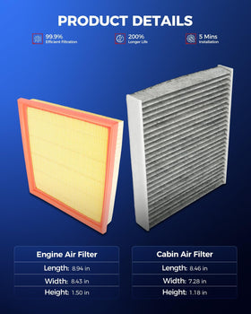 KAX cabin filter charcoal layer detail showing odor-reduction benefit