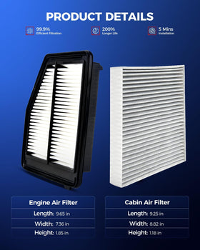 KAX cabin filter closeup showing fit and odor-control layer