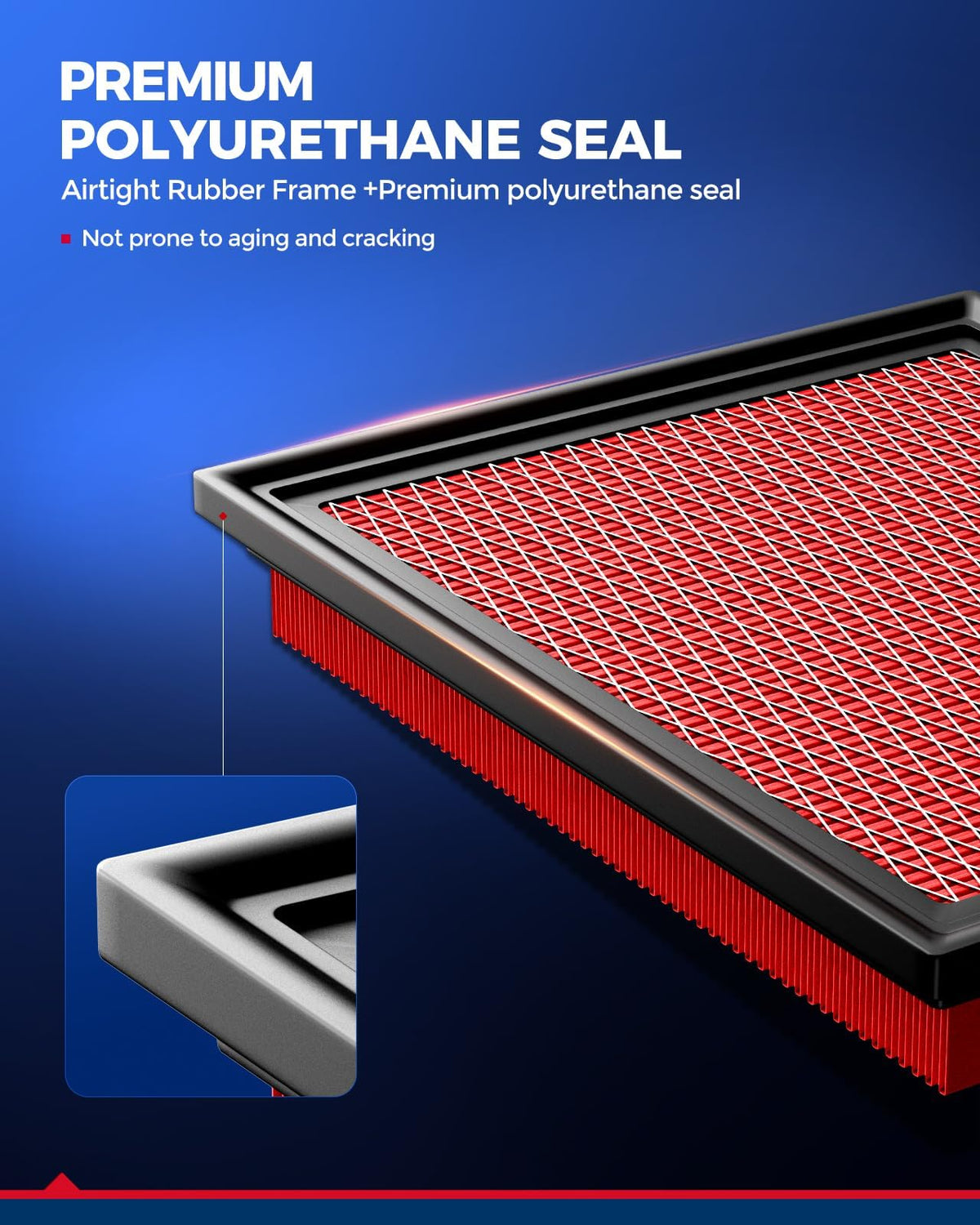 KAX cabin filter shown in glovebox housing enhancing HVAC air quality