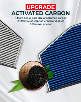 KAX CF10373 visible carbon layer detail emphasizing odor reduction capability