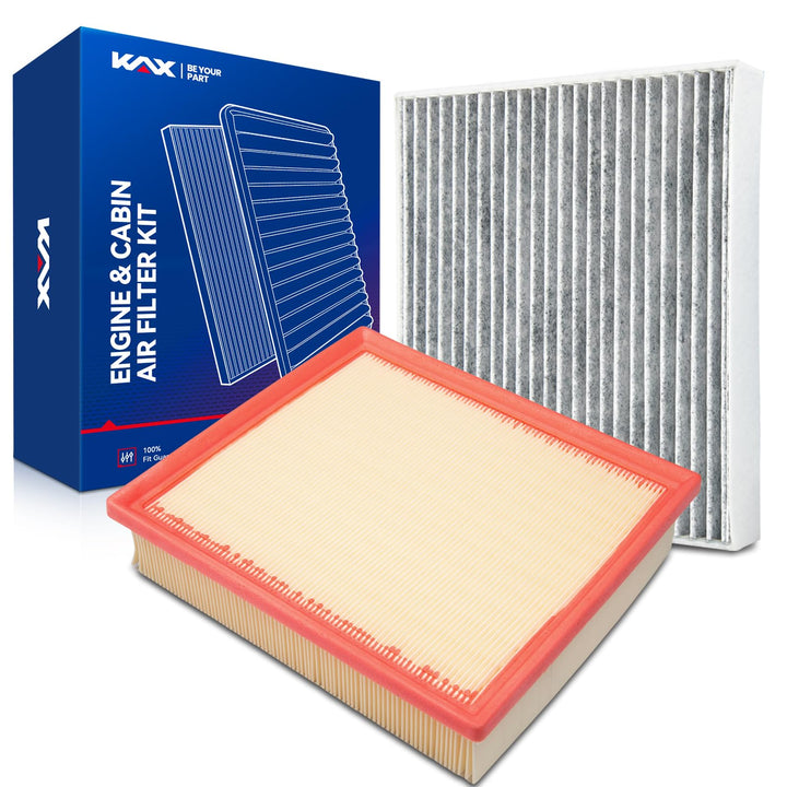 KAX engine filter front view showing fit and airflow benefit